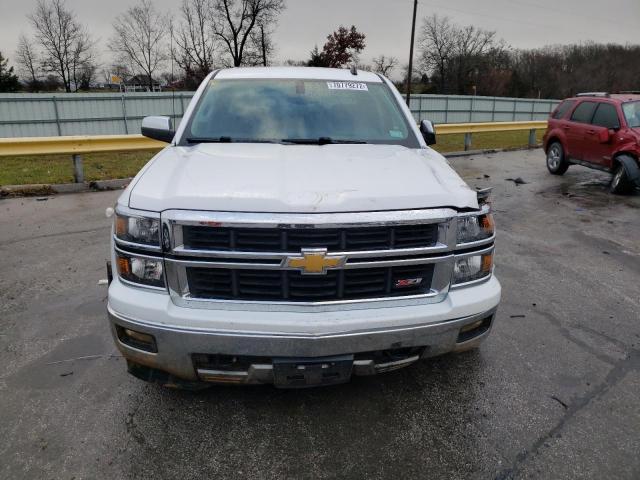 3GCUKREC5EG365375 - 2014 CHEVROLET SILVERADO2 K1500 LT WHITE photo 5