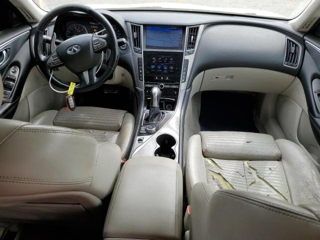 JN1BV7AP9FM350763 - 2015 INFINITI Q50 BASE WHITE photo 8