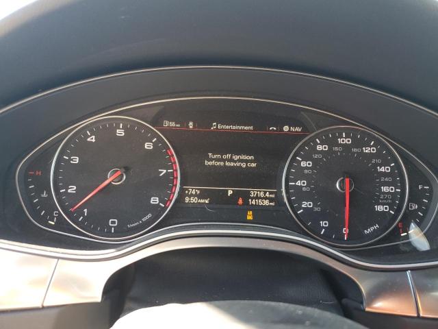 WAUGGAFC9DN036860 - 2013 AUDI A6 PREMIUM PLUS შავი ფოტო 9