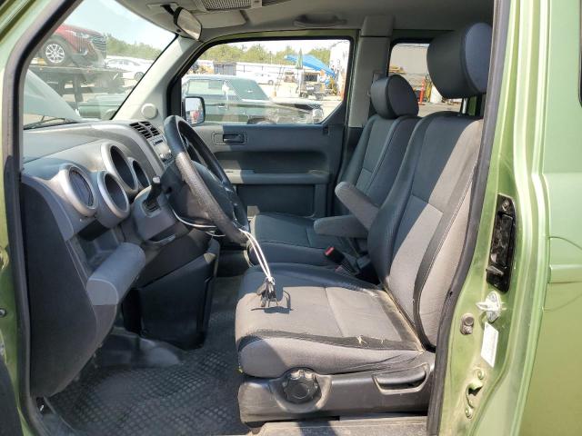 5J6YH28796L007426 - 2006 HONDA ELEMENT EX მწვანე ფოტო 7