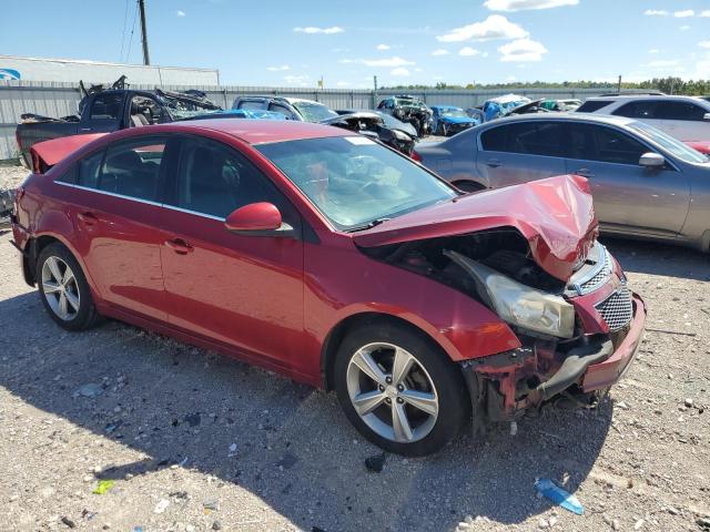 1G1PG5SC0C7253998 - 2012 CHEVROLET CRUZE LT RED photo 4