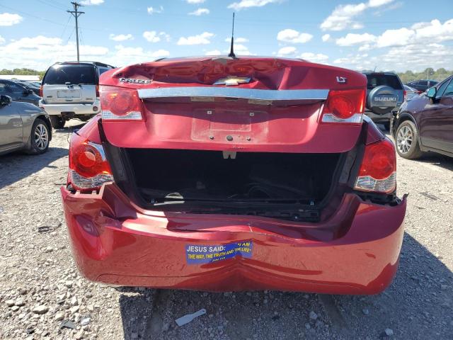 1G1PG5SC0C7253998 - 2012 CHEVROLET CRUZE LT RED photo 6