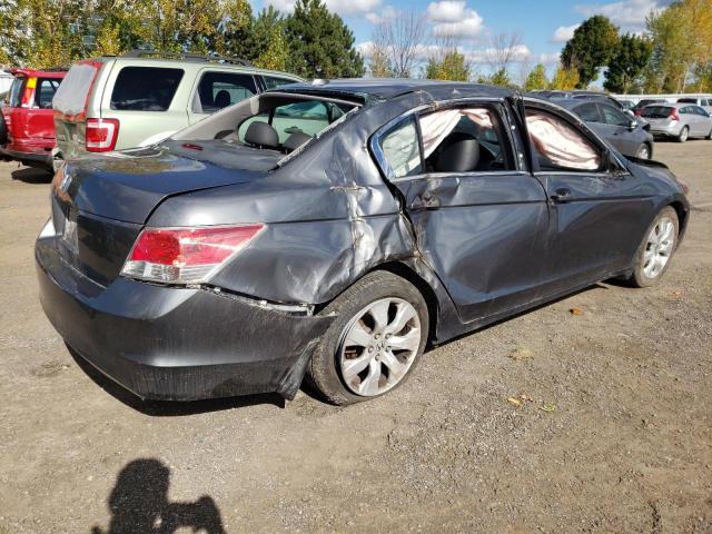 1HGCP26839A809356 - 2009 HONDA ACCORD EXL GRAY photo 3