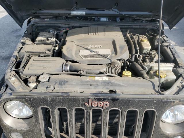 1C4BJWEG0GL288822 - 2016 JEEP WRANGLER U SAHARA BLACK photo 12