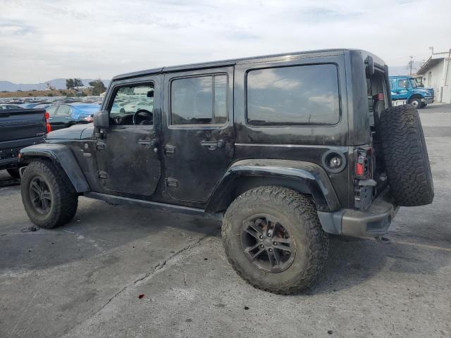 1C4BJWEG0GL288822 - 2016 JEEP WRANGLER U SAHARA BLACK photo 2