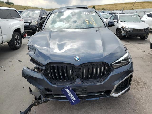 5UXCY6C09M9F26876 - 2021 BMW X6 XDRIVE40I BLACK photo 5