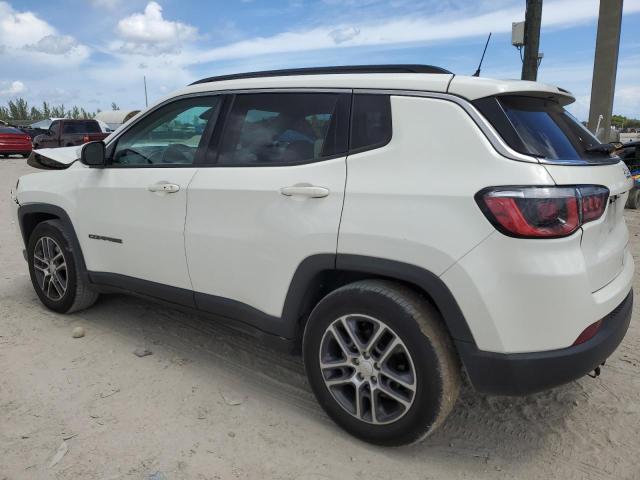 3C4NJCBB7JT489438 - 2018 JEEP COMPASS LATITUDE WHITE photo 2