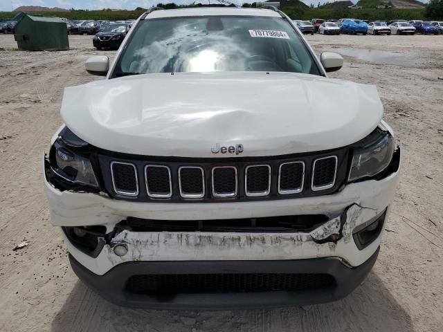 3C4NJCBB7JT489438 - 2018 JEEP COMPASS LATITUDE WHITE photo 5