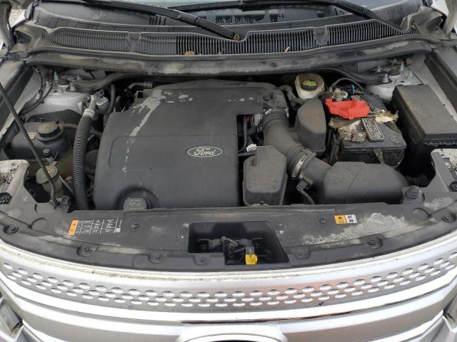 1FM5K7D80DGC19137 - 2013 FORD EXPLORER XLT Silber Foto 12