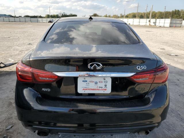 JN1EV7AR7JM438718 - 2018 INFINITI Q50 LUXE BLACK photo 6