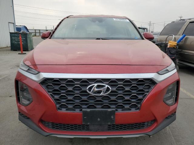 5NMS2CAD2KH057485 - 2019 HYUNDAI SANTA FE SE RED photo 5