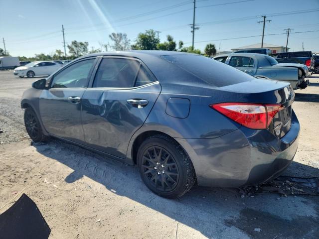 2T1BURHE1JC030620 - 2018 TOYOTA COROLLA L ნაცრისფერი ფოტო 2