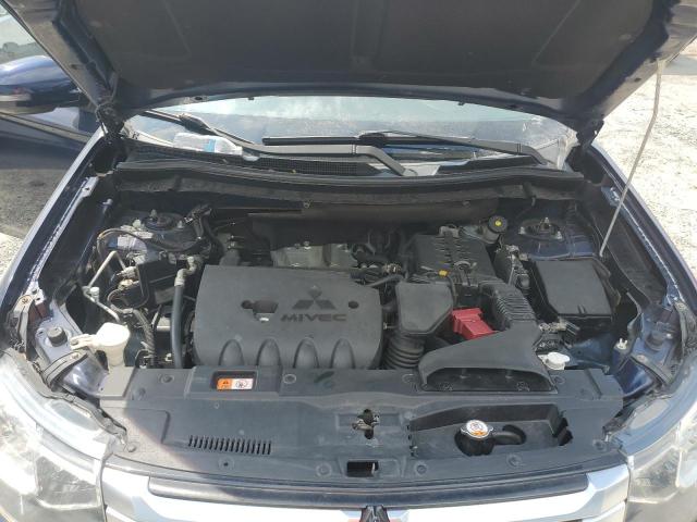 JA4AD3A30FZ005779 - 2015 MITSUBISHI OUTLANDER SE BLUE photo 12
