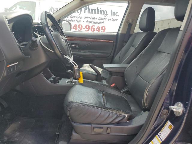 JA4AD3A30FZ005779 - 2015 MITSUBISHI OUTLANDER SE BLUE photo 7