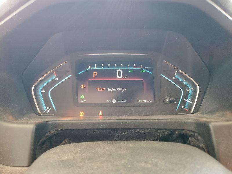 5FNRL6H73JB020135 - 2018 HONDA ODYSSEY EXL فضي صورة 9