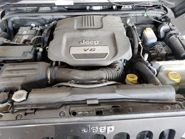 1C4BJWDG1HL654726 - 2017 JEEP WRANGLER U SPORT GRAY photo 11