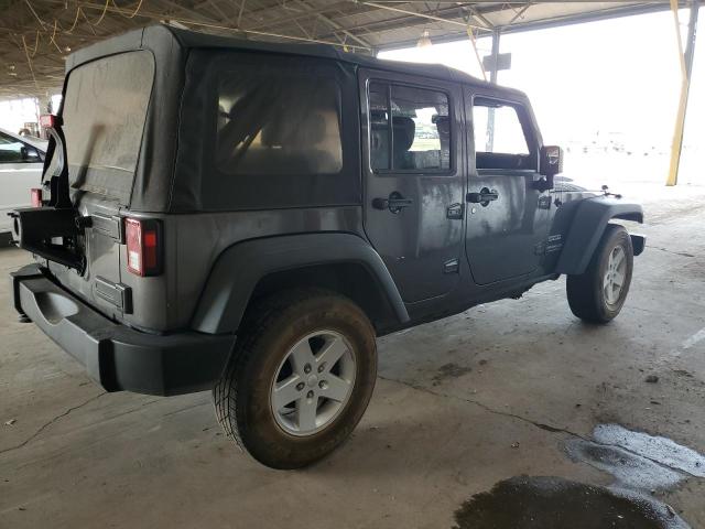 1C4BJWDG1HL654726 - 2017 JEEP WRANGLER U SPORT GRAY photo 3