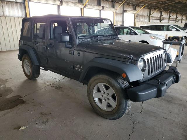 1C4BJWDG1HL654726 - 2017 JEEP WRANGLER U SPORT GRAY photo 4