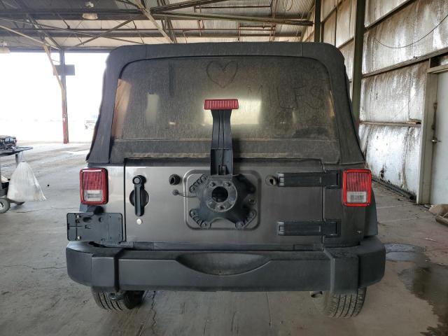 1C4BJWDG1HL654726 - 2017 JEEP WRANGLER U SPORT GRAY photo 6