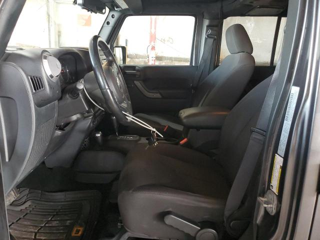 1C4BJWDG1HL654726 - 2017 JEEP WRANGLER U SPORT GRAY photo 7