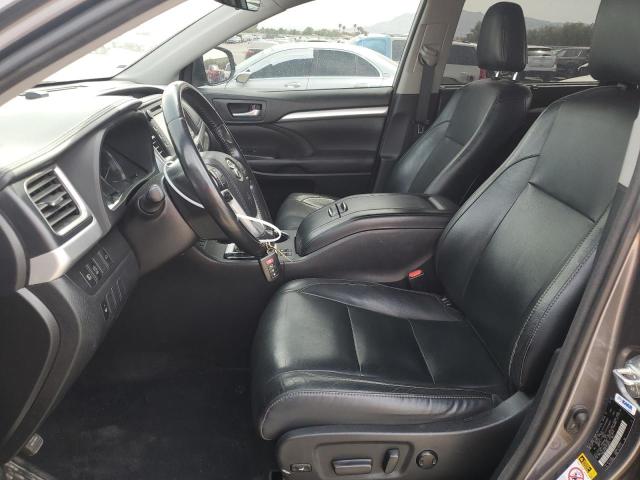 5TDKZRFH6JS539818 - 2018 TOYOTA HIGHLANDER SE Графитовый фото 7