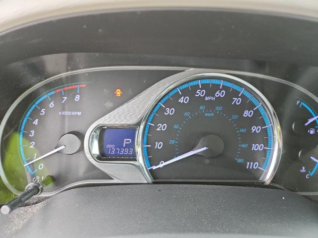 5TDYK3DC6CS246538 - 2012 TOYOTA SIENNA XLE SILVER photo 9