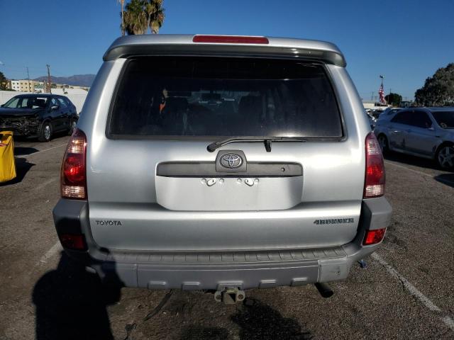 JTEZU14R830010897 - 2003 TOYOTA 4RUNNER SR5 SILVER photo 6