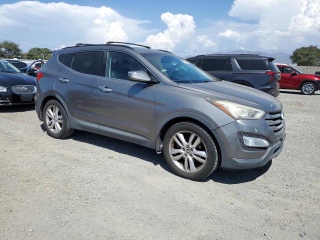 5XYZU3LAXDG028695 - 2013 HYUNDAI SANTA FE S GRAY photo 4
