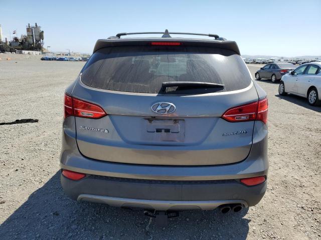 5XYZU3LAXDG028695 - 2013 HYUNDAI SANTA FE S GRAY photo 6
