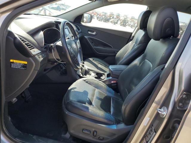 5XYZU3LAXDG028695 - 2013 HYUNDAI SANTA FE S GRAY photo 7