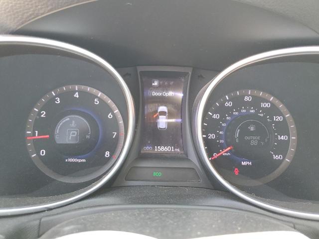 5XYZU3LAXDG028695 - 2013 HYUNDAI SANTA FE S GRAY photo 9