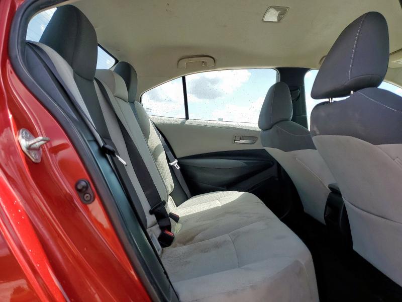 5YFEPMAE6MP187520 - 2021 TOYOTA COROLLA LE წითელი ფოტო 10