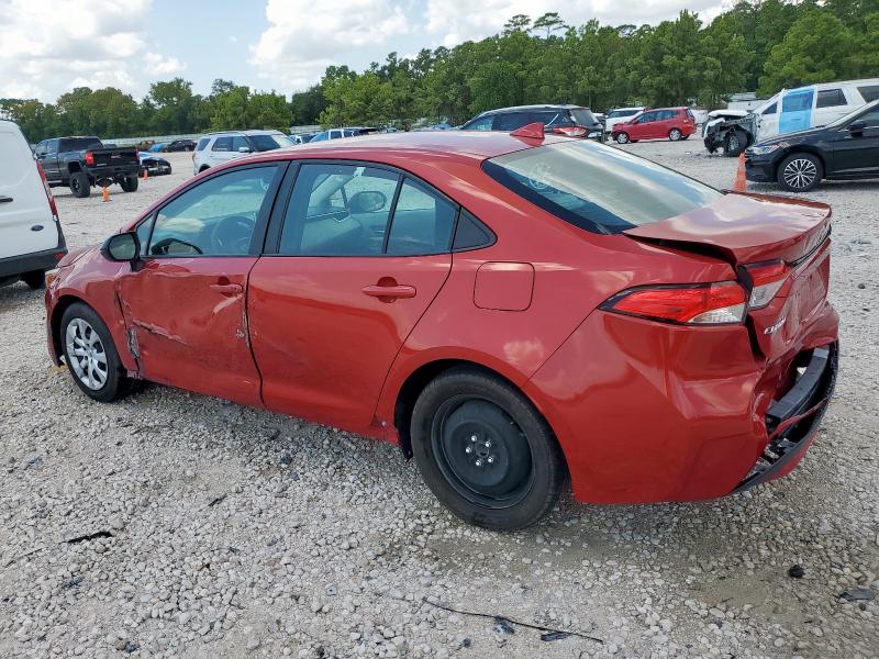 5YFEPMAE6MP187520 - 2021 TOYOTA COROLLA LE წითელი ფოტო 2
