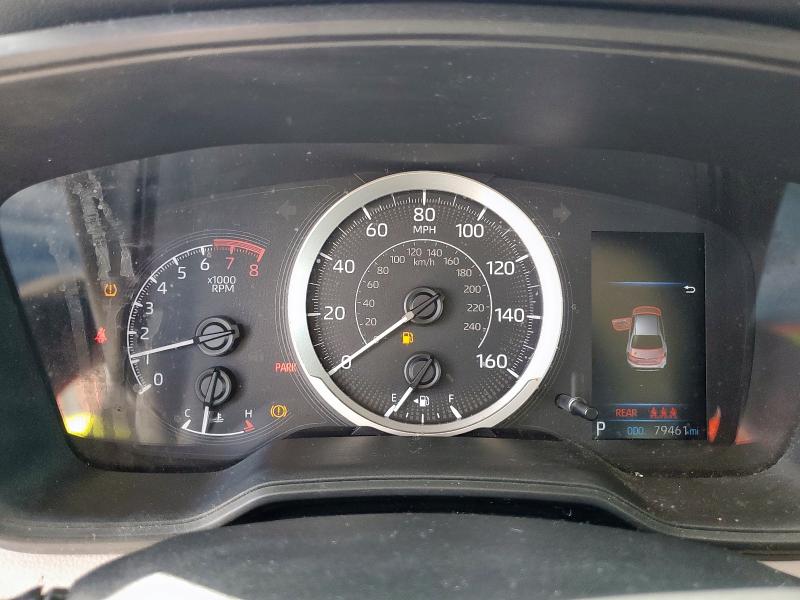 5YFEPMAE6MP187520 - 2021 TOYOTA COROLLA LE წითელი ფოტო 9