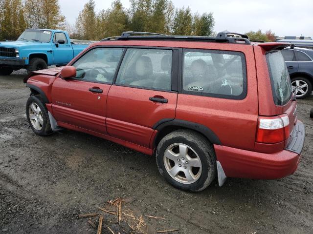 JF1SF65671G708056 - 2001 SUBARU FORESTER S წითელი ფოტო 2