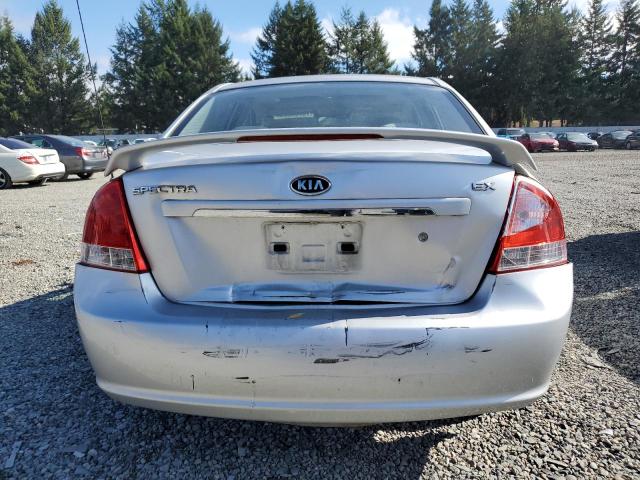 KNAFE221495656146 - 2009 KIA SPECTRA EX SILVER photo 6