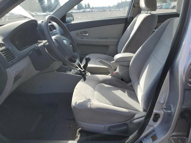 KNAFE221495656146 - 2009 KIA SPECTRA EX SILVER photo 7