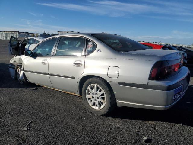 2G1WF52E259129748 - 2005 CHEVROLET IMPALA SILVER photo 2