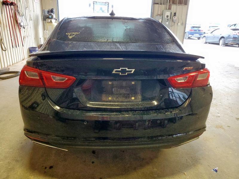 1G1ZG5ST1NF206545 - 2022 CHEVROLET MALIBU RS BLACK photo 6