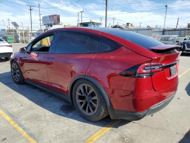 7SAXCAE57RF444414 - 2024 TESLA MODEL X წითელი ფოტო 2