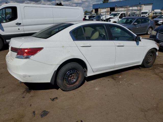 1HGCP2F38CA020342 - 2012 HONDA ACCORD LX WHITE photo 3