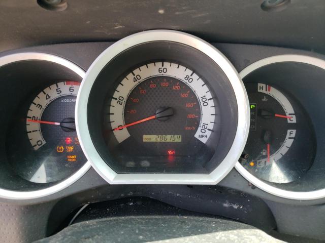 5TFUX4EN5DX019195 - 2013 TOYOTA TACOMA ACCESS CAB ნაცრისფერი ფოტო 9