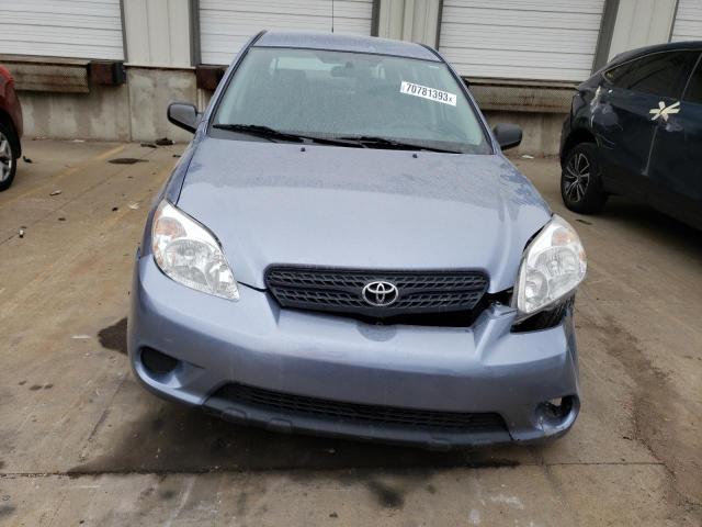 2T1KR32E38C703201 - 2008 TOYOTA COROLLA MA XR TURQUOISE photo 5