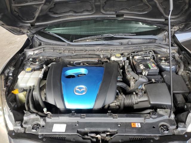 JM1BL1L89C1698940 - 2012 MAZDA 3 I BLACK photo 11