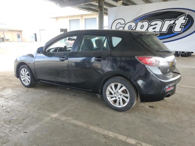 JM1BL1L89C1698940 - 2012 MAZDA 3 I BLACK photo 2