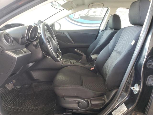 JM1BL1L89C1698940 - 2012 MAZDA 3 I BLACK photo 7