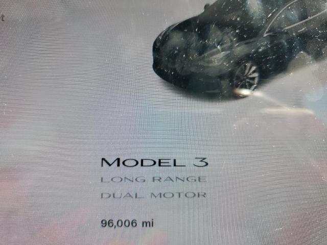 5YJ3E1EB7JF100291 - 2018 TESLA MODEL 3 Чорний фото 9