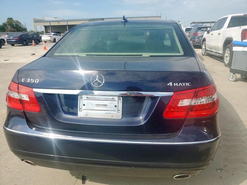 WDDHF8HB5BA304501 - 2011 MERCEDES-BENZ E 350 4MATIC BLACK photo 6