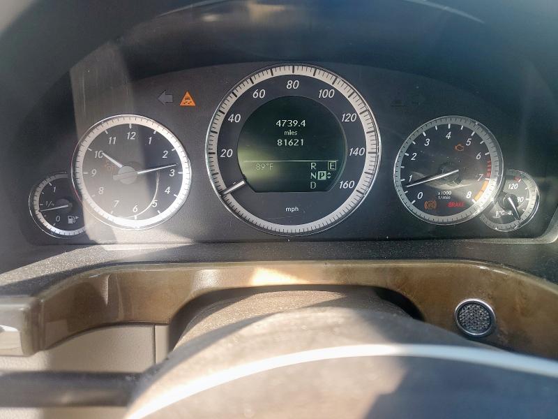 WDDHF8HB5BA304501 - 2011 MERCEDES-BENZ E 350 4MATIC BLACK photo 9