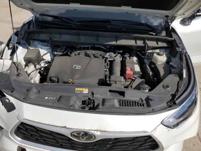 5TDGZRBH6MS113742 - 2021 TOYOTA HIGHLANDER XLE WHITE photo 12